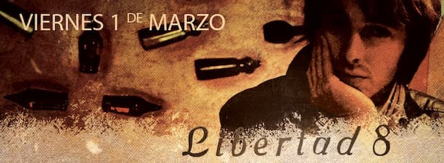 Fragmento de un cartel de concierto de Alberto